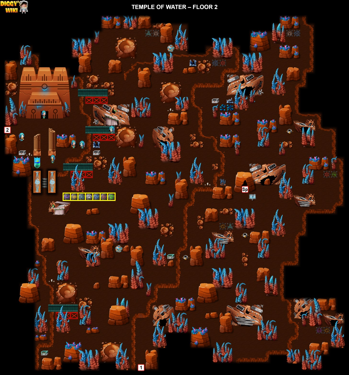 Temple Of Water Diggy